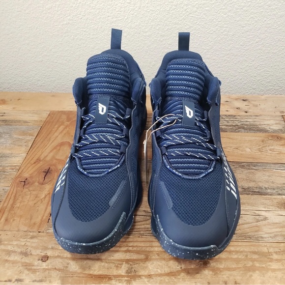 Adidas Dame 7 EXTPLY "Opponent Advisory" Men"s Size 16 Team Navy - Picture 3 of 10